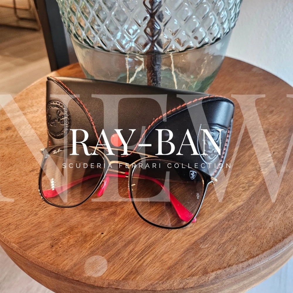 Rayban Scuderia Ferrari collection sunglasses